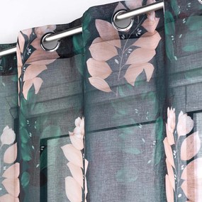 Тъмнозелена завеса 140x280 cm Belline – douceur d'intérieur