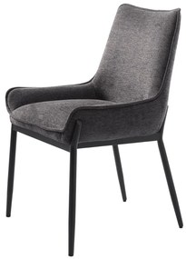 Тъмносив трапезен стол Calgary – Unique Furniture