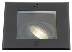 Интелигентен градински прожектор черен регулируем IP65 вкл. WiFi GU10 50mm - Oneon