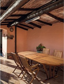 Градинска маса за хранене от масивна акация 90x150 cm Noemi – Bizzotto