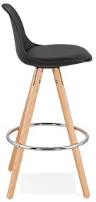 Черен бар стол , височина на седалката 64 cm Anau - Kokoon