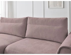 Светлорозов ъглов диван Aden – Bobochic Paris