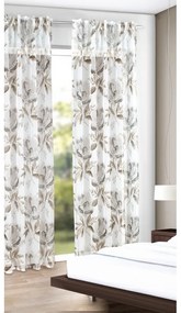 Бяло-кафява завеса 135x245 cm – Sehlbach