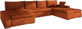 Ъглов диван Caro-тухла