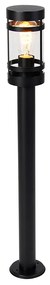 Умна външна лампа черна 80 см IP44 вкл. Wifi ST64 - Gleam