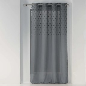 Антрацитна завеса 140x240 cm Melusine – douceur d'intérieur