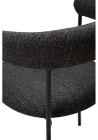 Антрацитен стол Plenti – DAN-FORM Denmark