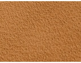 Табуретка от прежда с примки от букле в цвят горчица Annecy – Bobochic Paris