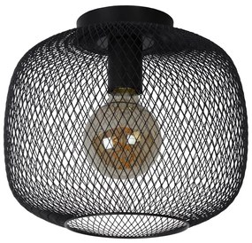 Lucide 45185/30/30 - Лампа MESH 1xE27/40W/230V черна