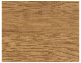 Черен/естествен висок скрин от декор от дъб 80x103 cm Seaford – Actona