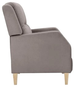 Сиво релаксиращо кресло Dina – Støraa