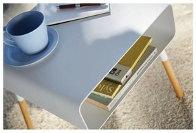 Бяла масичка за кафе , височина 35 cm Plain - YAMAZAKI