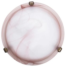 Rabalux 3253 - Таванно осветително тяло ALABASTRO 1xE27/60W/230V, алабастрово стъкло