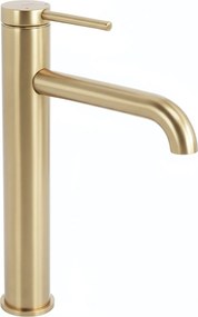 Смесител за мивка Rea Spot Brush Gold High