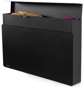 Черна метална накланяща се/висяща стойка за обувки Luigi – Spinder Design