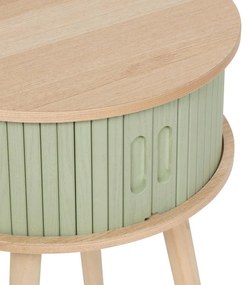 Нощно шкафче atmosphera Nysos,54x40x40 cm - Зелен