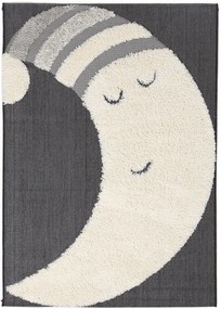 Килим Semilunar-Черен-120 x 170 см.