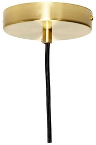 Бяло висящо осветително тяло със стъклен абажур ø 32 cm Serene – Hübsch