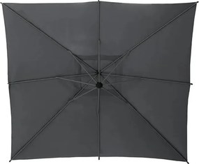 Градински чадър със странична стойка Hesperide Manoa, 2.5x2.5 m - Горчица