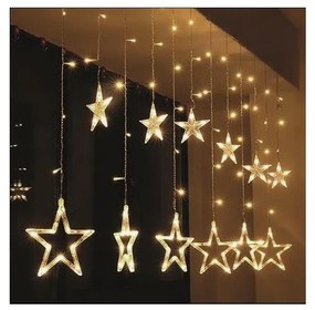 Solight 1V227 - LED Коледна светеща завеса 3,3 m 77xLED/3xAA