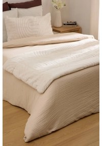 Покривало atmosphera Arka, Жакард, 80x180 cm, Слонова кост