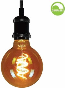 LED крушка VIVALUX FLICK DECO LED, 4W, ø95, E27, 2200K