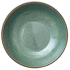 Зелена/черна глинена купичка 1 l Gastro Green/Black – Bitz