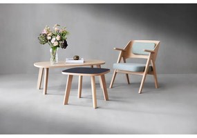 Светлозелен дъбов фотьойл Findahl от Hammel Me Tube - Hammel Furniture