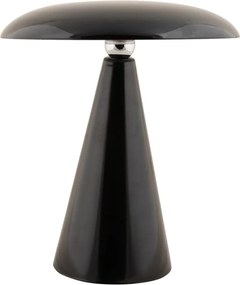 Черна LED затъмняваща се настолна лампа (височина 26 cm) Phoebe – Leitmotiv