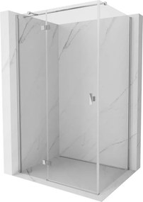 Mexen Mist-H T ъглова душ кабина лява 75 x 85 см, прозрачно, хром - 8A5T-075-085-01-00-L