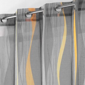 Сива завеса от воал 140x240 cm Ondulys – douceur d'intérieur