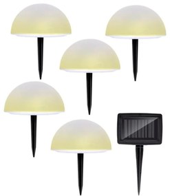 К-кт 5x LED Соларна лампа LED/3,2V 600 mAh многоцветен