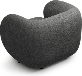 Тъмносиво кресло Kate – Micadoni