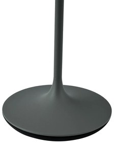 Настолна лампа тъмно сива вкл. LED IP65 акумулаторна със станция за зареждане - Bass
