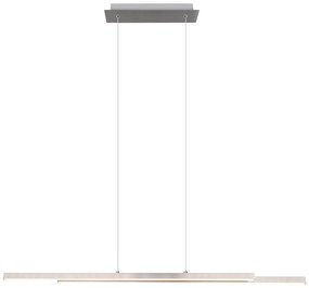 LED висящо осветително тяло сребристо Odio – Trio