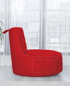 Градински пуф EVA Sport, цвят Червен