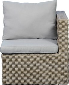 Градинска комплект за отдих за двама в бежово и светлокафяво Modular - Unique Furniture