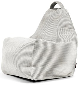 Кремав пуф от рипсено кадифе Play Amuse – SLOWDOWN