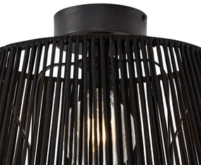 Japandi външен плафон с черно въже IP54 - Jayla