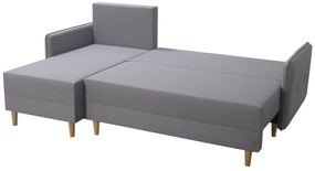 Ъглов диван Fern-Peanut