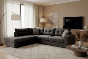 Ъглов диван Hanson-Anthracite-Left