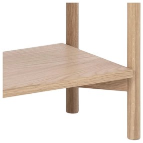 Библиотека от декор от дъб в естествен цвят 86x160x30 cm Braidwood – Actona