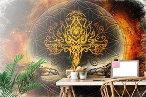 Самозалепващ тапет – Гарвани и дърво на живота