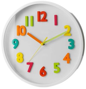 Детски часовник ø 25 cm Colourful Numbers – Casa Selección