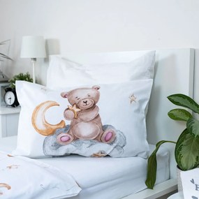 Памучно спално бельо за детско креватче 100x135 cm Medvídek "Cute" – Jerry Fabrics