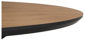 Кръгла сгъваема трапезна маса с допълнителна плоча ø 120 cm Rocía – Ixia