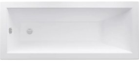 Mexen Cubik правоъгълна вана 160 x 70 см, бяла - 55031607000