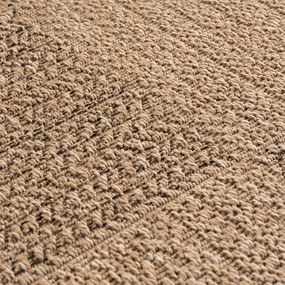 Кафяв кръгъл килим за открито и закрито ø 120 cm Timber 1405 – Ayyildiz Carpets