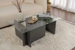 Кафе маса Vetrino, цвят Антрацит