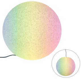 Смарт външна лампа сива 56 cm IP44 вкл. Wifi A60 - Nura